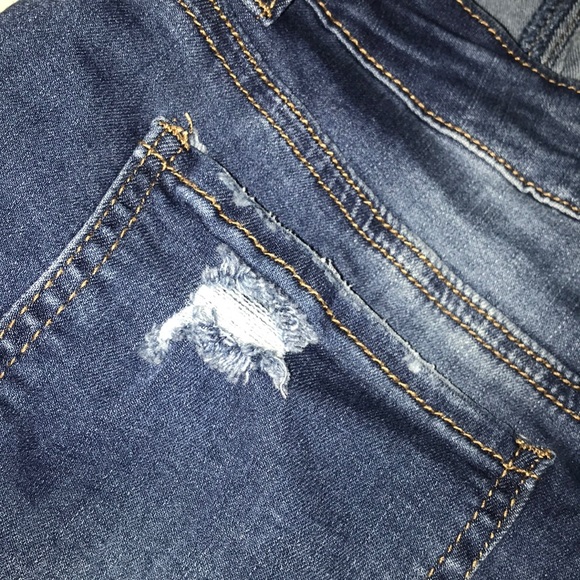 Distressed denim “overalls”-shortalls!! - Picture 4 of 6